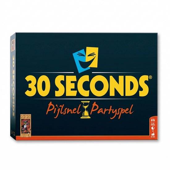 Illustratie bij 30 Seconds, het partyspel