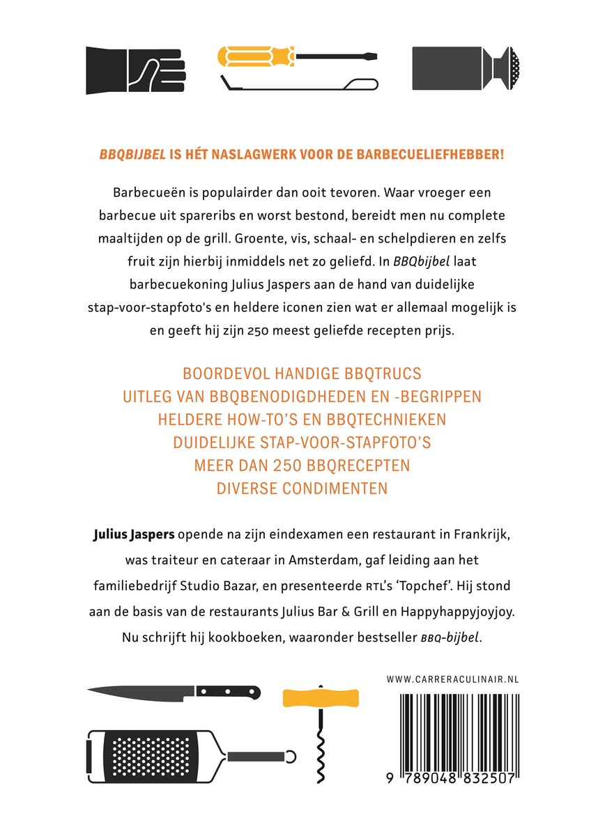 Illustratie bij BBQbijbel, naslagwerk voor barbecue en grill