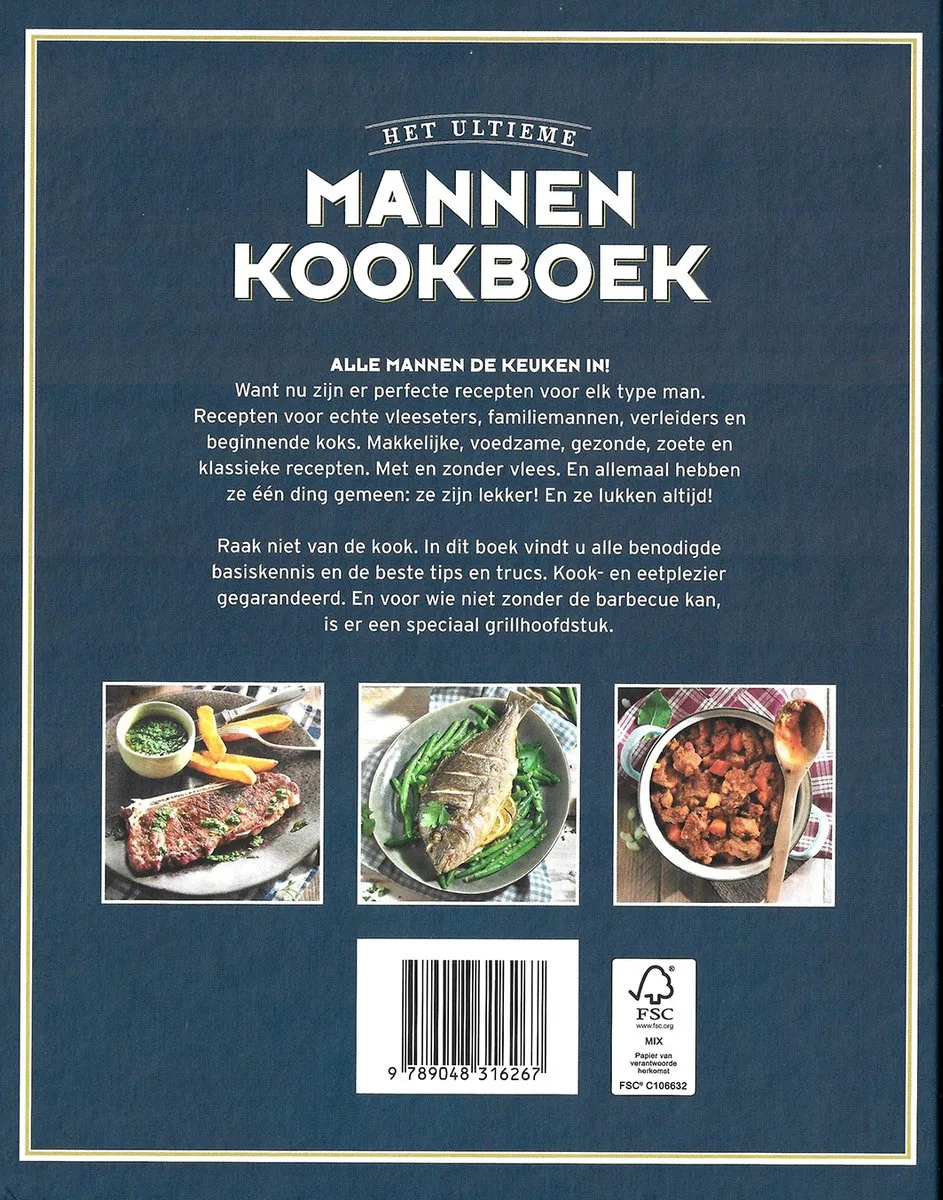 Illustratie bij Het ultieme mannenkookboek