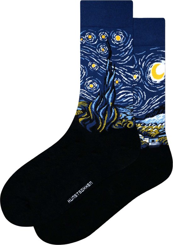 Illustratie bij Van Gogh sokken, De Sterrennacht