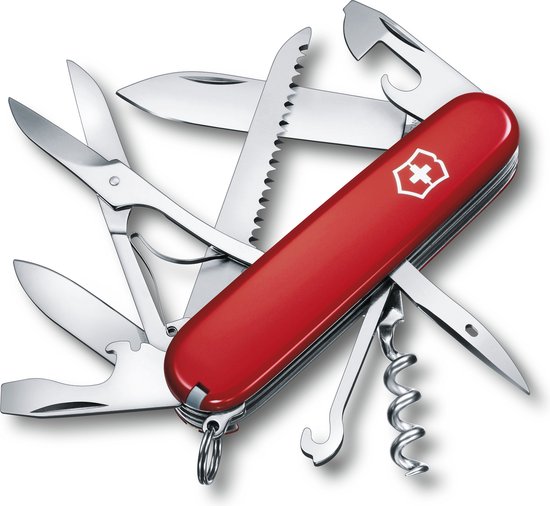 Illustratie bij Victorinox Huntsman Zwitsers zakmes