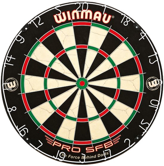 Illustratie bij Winmau dartbord, toernooiformaat