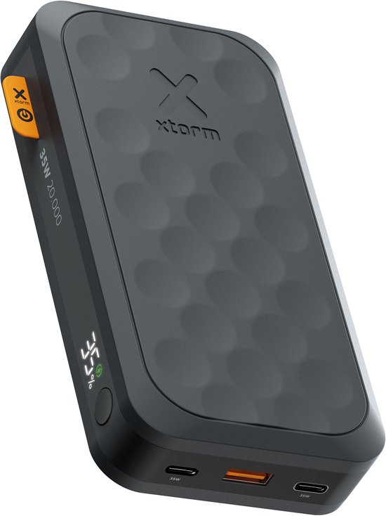 Illustratie bij Xtorm powerbank 20.000 mAh met snellader